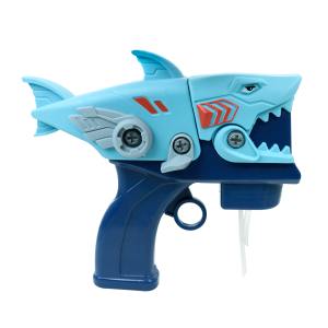 TUBARÃO LANÇA BOLHAS DE PLÁSTICO COM SOM E LUZ A PILHA - TKAB4263