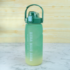 KIT 3 GARRAFAS DE PLÁSTICO MOTIVACIONAL 1500ML 700ML 300ML - CA09800-VD