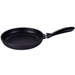 FRIGIDEIRA DE ALUMINIO FUNDIDO ANTIADERENTE PRETA 24CM