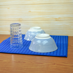 APARADOR DE LOUÇAS DE POLIESTER 39,5X39,5CM - 4674-AZ