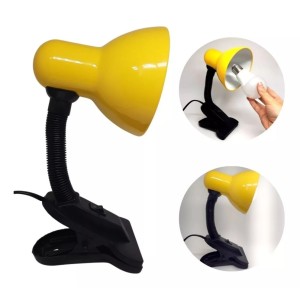 LUMINARIA DE MESA COM  PRESILHA GARRA BIVOLT- AL55001-AM