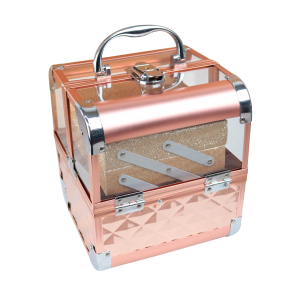 MALETA PARA MAQUIAGEM 18,5X18,5X21CM - IM44066-GR