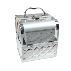 MALETA PARA MAQUIAGEM 18,5X18,5X21CM - IM44066-PTA