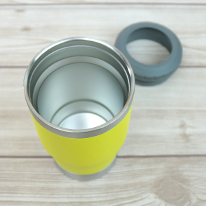 COPO PORTA GARRAFA TÉRMICA LONG NECK E LATINHA DE INOX 420ML E ABRIDOR - GDR0940-AM