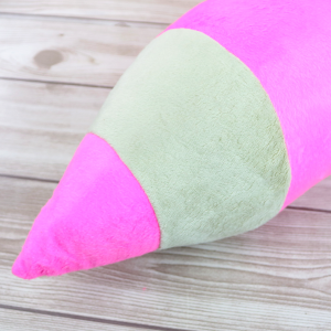 ALMOFADA PELUCIA LAPIS 56 CM PINK COM INMETRO- 31300162-PK