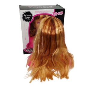 CABEÇA DE BONECA PARA PENTEAR 20CM  - JB019