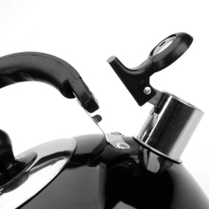 CHALEIRA INOX COLOR COM ALÇA E BICO COM APITO 2 LITROS - 3889-PT