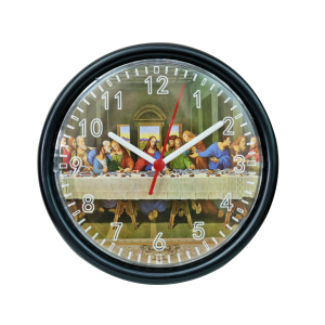 RELÓGIO DE PAREDE POLIESTIRENO 24CM - 403-B