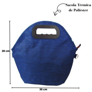 SACOLA TERMICA DE POLIÉSTER - NS2657-AZ