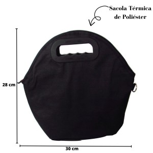 SACOLA TERMICA DE POLIÉSTER- NS2657-PT