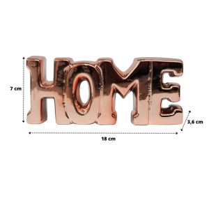 ENFEITE DE MESA HOME DE CERAMICA 3,6X6X18CM - MG5213-GR