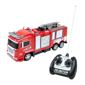 CAMINHÃO CONTROLE REMOTO SUPER TRUCK BOMBEIRO COM SOM E LUZES - 6185C-B