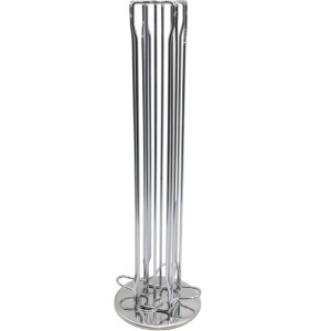 PORTA CAPSULA GIRATORIO DE METAL CROMADO PARA 40 CAPSULAS CAFE NESPRESSO 38 CM