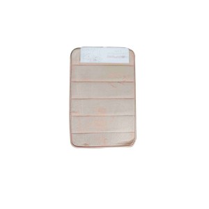 TAPETE PARA BOX DE BANHEIRO ANTIDERRAPANTE DE POLIESTER 40CMX60CM- WC409413-BG