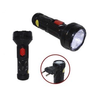 LANTERNA RECARREGAVEL COM INMETRO LED DURAÇÃO 10 HORAS FOCO DE LUZ - LED1907