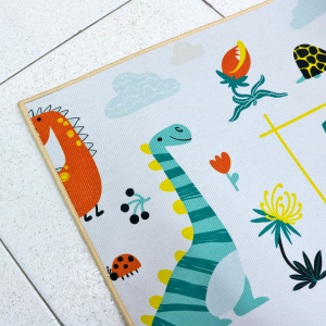 TAPETE PARA ATIVIDADES INFANTIL DE POLIESTER ANTIDERRAPANTE 80X120CM - CZ23749-A