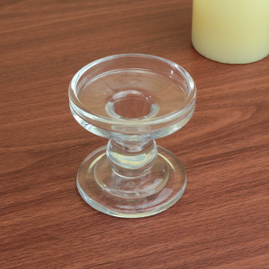 CASTIÇAL DE VIDRO 8,5X8,5CM - CA16156