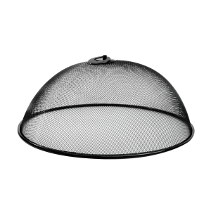 TELA PROTETORA DE ALIMENTOS EM METAL COM ALÇA NO TOPO 30CM - CZ19285-PT