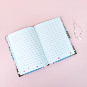 DIÁRIO DA MENINA NO BALANÇO COM CADEADO 56 FOLHAS - SXFS14065-A