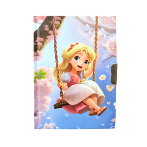 DIÁRIO DA MENINANO BALANÇO COM CADEADO 56 FOLHAS - SXFS14066-C