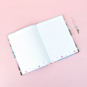 DIÁRIO DA MENINA NO BALANÇO COM CADEADO 56 FOLHAS - SXFS14066-D