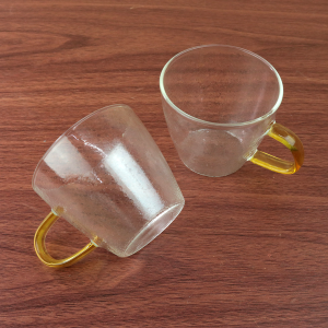 JOGO DE XÍCARA DE VIDRO COM 6 PEÇAS 110ML - V667-1