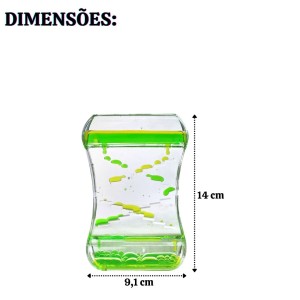 ENFEITE DECORATIVO TEMPORIZADOR DE ACRÍLICO PARA MESA - 5605-C