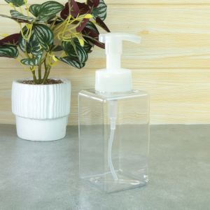 PORTA SABONETE LÍQUIDO ESPUMADOR COM PUMP PLASTICO 450ML - WC409625