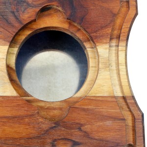 TABUA DE CARNE CHURRASCO CORINTHIANS MADEIRA COM BANDEJA INOX 47X29CM LICENCIADO