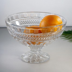 FRUTEIRA DE VIDRO COM PÉ 15 X 22CM - IC35BSA9