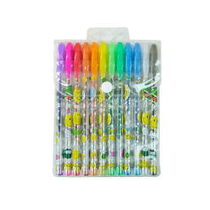 JOGO DE CANETAS SORTIDAS COLORGEL COM 12 UNIDADES - NZ412