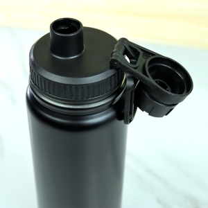 GARRAFA TERMICA DE INOX COM TAMPA E ALÇA 800ML - 4623-PT