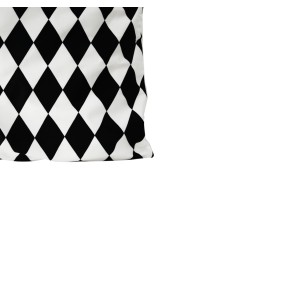 CAPA DE ALMOFADA ESTAMPA GEOMÉTRICA EM  TECIDO 100% POLIÉSTER 44X44CM - 3239-B