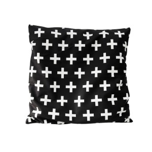 CAPA DE ALMOFADA ESTAMPA GEOMÉTRICA EM  TECIDO 100% POLIÉSTER 44X44CM - 3239-C