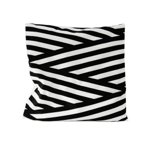 CAPA DE ALMOFADA ESTAMPA GEOMÉTRICA EM  TECIDO 100% POLIÉSTER 44X44CM - 3239-F