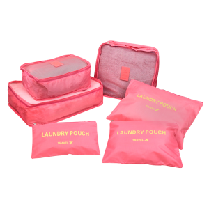 KIT ORGANIZADOR PARA MALAS DE POLIESTER 6 PEÇAS - 5165-SAL