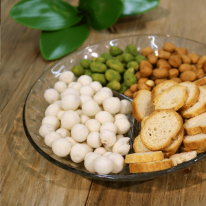 PETISQUEIRA EM VIDRO 3 DIVISORIAS 22 CM - DMH4166