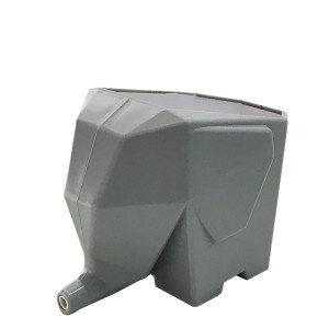 ESCORREDOR DE TALHERES E ESCOVA DE DENTES MULTIUSO ELEFANTE CINZA - DX801-CZ