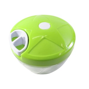 MINI PROCESSADOR DE ALIMENTOS MANUAL TRITURADOR ALHO LÂMINA TRIFASICA