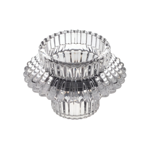 CASTIÇAL DE VIDRO SODO CÁLCICO 8X6CM - CA16248