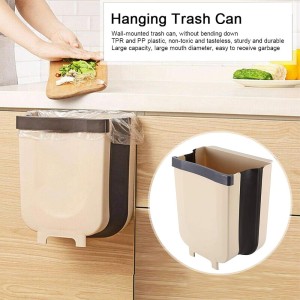 LIXEIRA DE PORTA ACOPLÁVEL COM SUPORTE 17X24X28,5CM - 2750