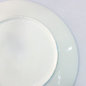 PRATO DE CERÂMICA ESTAMPADA PARA SOBREMESA 22CM - 210563-E