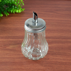 AÇUCAREIRO DE VIDRO COM BICO DOSADOR 180ML - 6063