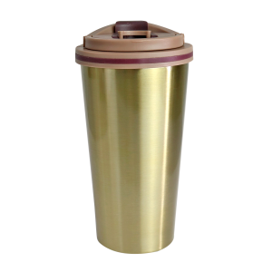 COPO TÉRMICO EM AÇO INOX COM TAMPA 450ML - HG85061-DOU