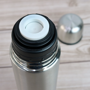 GARRAFA ISOTÉRMICA COM TAMPA EM INOX 500ML - 1205