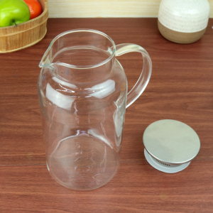 JARRA DE VIDRO COM TAMPA DE INOX 1,8LITROS - DT8404