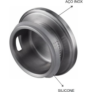 JARRA DE VIDRO COM TAMPA DE METAL 1 LITRO - DT9328-PTA