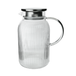 JARRA DE VIDRO COM TAMPA DE METAL 1,5LITROS - DT9329-PTA