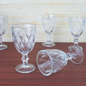 JOGO DE TAÇAS COM JARRA DE VIDRO CONTENDO 7 PEÇAS - CA16197