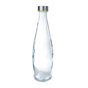 GARRAFA DE VIDRO COM TAMPA HERMÉTICA 1LITRO - CA12553-AM